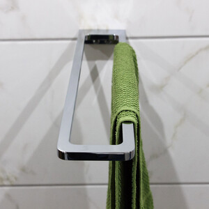 Edelstahl Handtuchhalter 41 cm lngs zum Waschbecken oder...