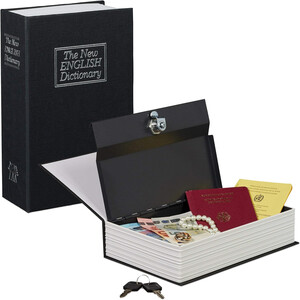Geldkassette Buchkassette Geldversteck Safe Geldbox...