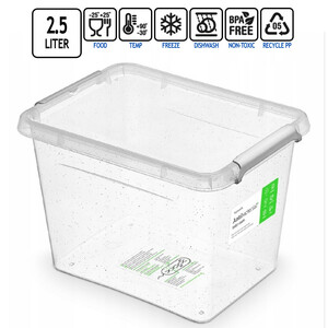 Box Kche Aufbewahrungsbehlter 2,5 Liter Nano-Box...